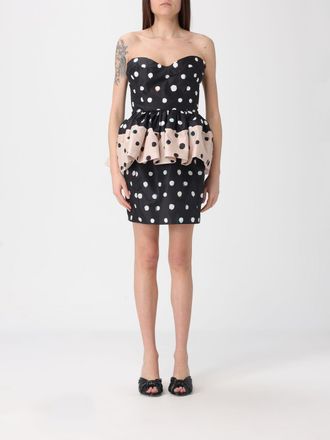 Fendi Abito mini Fendi in seta a pois