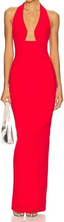 Nookie Demi Gown In Cherry