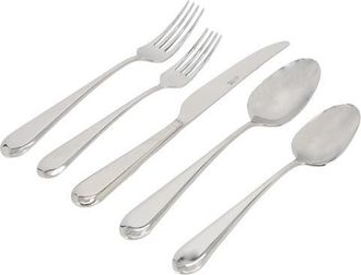 Gibson Home Claudine 20 Piece Stainless Steel Flatware Set in Metallic Silver at Nordstrom