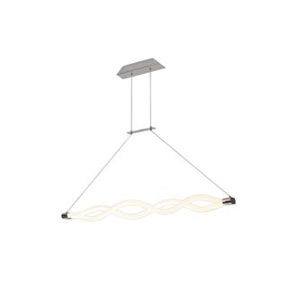 Netlighting Sahara Ceiling Pendant 40W LED 3000K 3000lm IP20 Chrome in Grey