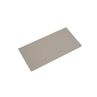 Saniclass Tops Topblad - 100x1.2x46cm - afgeronde hoeken - taupe