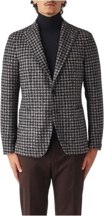 Tagliatore Heren, Jassen, Zwart, Maat: L Zijde