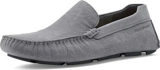 Rockport Rodger Mens Shoes Grey Leather : 11.5 W (EE)