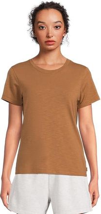 Travis Mathew Cloud T-Shirts Womens Clothing Chestnut : SM, Cotton/Modal/Spandex