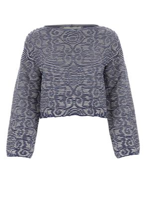 Emporio Armani Multicolor Denim Top