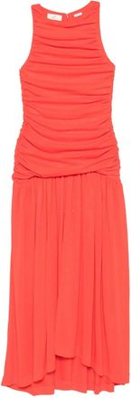 Bite Studios Abito Evidente con arricciatura - Rosso