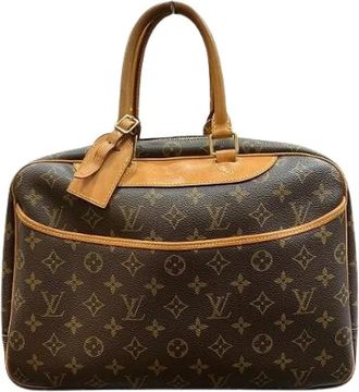 Louis Vuitton Pre-owned Weekend Bags, male, Brown, Size: ONE SIZE Pre-owned Canvas handbags