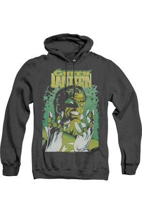 Gildan Justice League of America Gl 49 Cover Adult Heather Hoodie / Hooded Sweatshirt