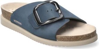 Mephisto Hariana Slide Sandal in Navy at Nordstrom, Size 10