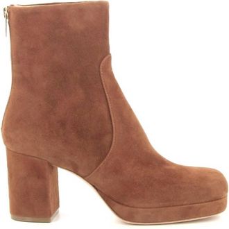 AGL Womens Betty Pure Bootie In Cognac