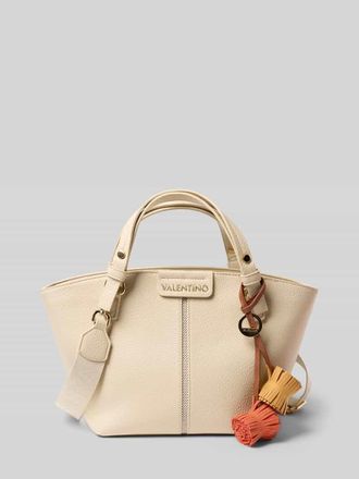 Valentino Handbags Handtasche mit Anh&auml;nger Modell HYBRIS in Ecru, Gr&ouml;&szlig;e 1