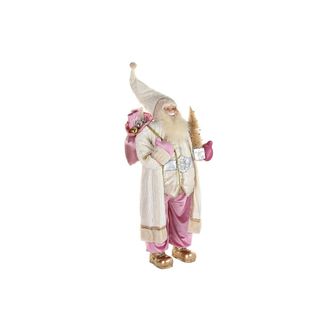 DKD Home Decor Decorazione Di Natale - Dkd Home Decor - Standard - Grigio E Rosa - 60x50x124 Cm - Poliestere E Pvc