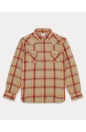 Fortela Josh Tartan Texan Check Shirt in Multicolor at Nordstrom, Size X-Large