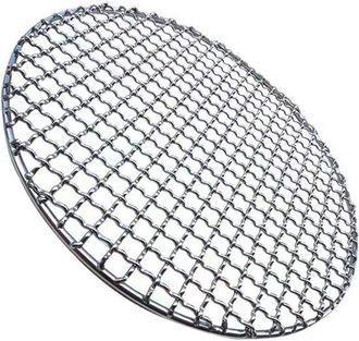 OEM Parrilla Redonda De Acero Inoxidable - Sin Patas - 25,4 Cm (10 Pulgadas)