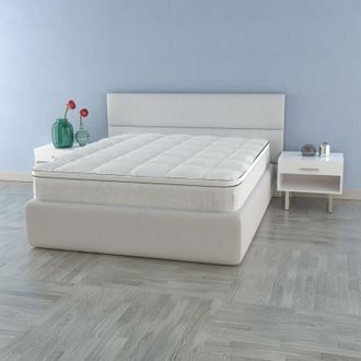 Italian Bed Linen Italian Bed Linen - topper morfeo trapuntato con fascia coprimaterasso, Matrimoniale 160x195cm