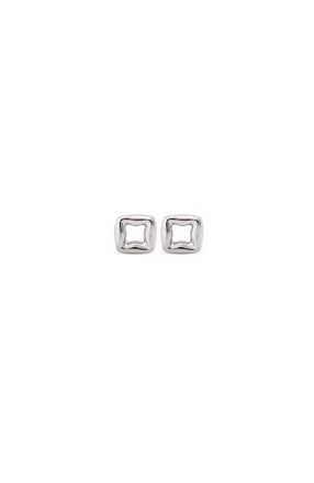 UNOde50 Small Link Earrings in Silver at Nordstrom