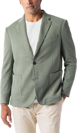 Robert Talbott Wright Textured Knit Blazer