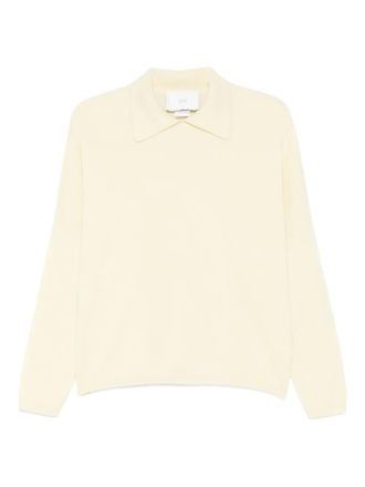 VANISÉ polo-collar sweater - women - Cashmere - 44 - Yellow