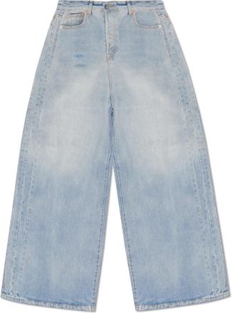 VETEMENTS Jeans with wide legs - Dames - Loose Fit Jeans - Blauw - W29 - Jeans