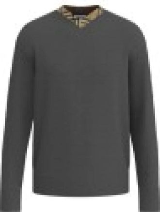 Burberry Maxim MRN V-neck Truien - Heren - V-hals truien - Grijs - S - Truien & Vesten