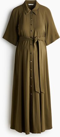 H&M MAMA Before & After Blusenkleid - Green