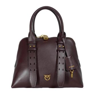 Pinko Escape Bag - Dames - Handtassen - Rood - ONE Size - Katoen - Tassen
