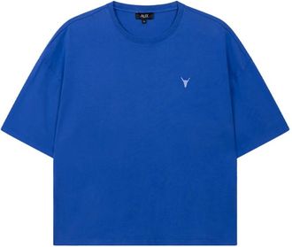 ALIX The Label Alix The Label - Tour T-shirt - Dames - Tops - Blauw - Maat: L Katoen