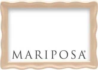 Mariposa Wavy Picture Frame in Brown at Nordstrom, Size 4X6