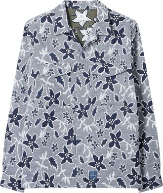Paul Smith floral-print shirt - Grigio