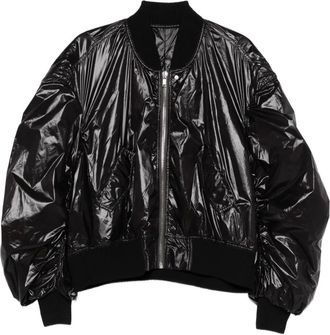Rick Owens Bomber Secchia Flight - Nero
