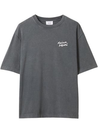 Maison Kitsun&eacute; Handwriting Faded Oversize Tee Mrmjt23kjbit8