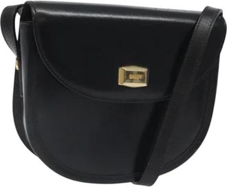Bally Tweedehands leren schoudertassen - Dames - Vintage Schoudertas - Zwart - ONE Size - Leer - Vintage
