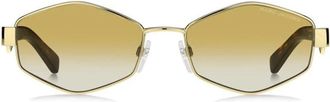 Marc Jacobs Marc 496/S LPE Zonnebril - unisex - Zonnebrillen - Geel - 55 MM - Accessoires