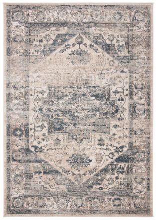 Safavieh Alfombra azul/beige 155 x 229 cm