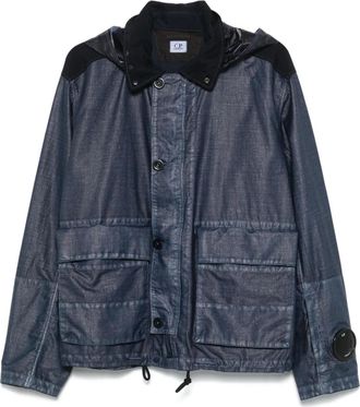 C.P. Company Giacca Rafia Mille - Blu