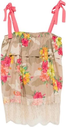 MY TWIN Twinset Dames, Tops, Veelkleurig, Maat: XS