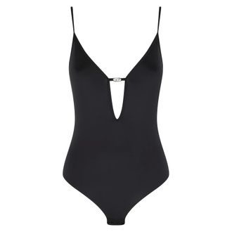 Diesel Body, female, Black, Size: XS Ufby Oval D Bodysuit