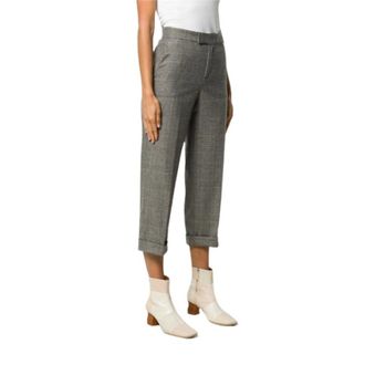 Twinset Check Cropped Trousers