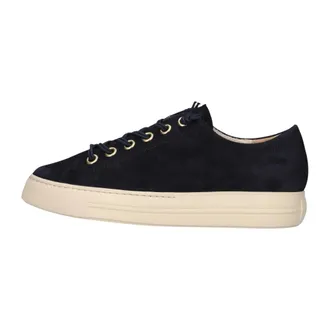 Paul Green Schoenen, Dames, Blauw, 41 EU, Leer, 4081 Sneakers