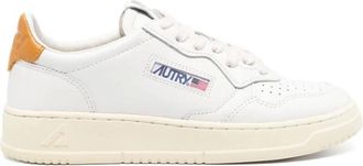 Autry Sneakers, female, White, Size: 6 US Chic Leather Sneakers for Women