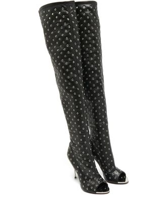 Tom Ford eyelet zip boots - Black