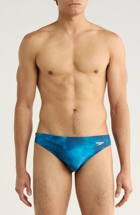 Speedo Print Swim Briefs in Moonlit Ocean at Nordstrom Rack, Size 30