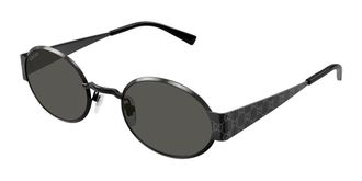 Gucci GG1854S 001 Mens Sunglasses Gunmetal Size 51 - Free RX Lenses - Free RX Lenses