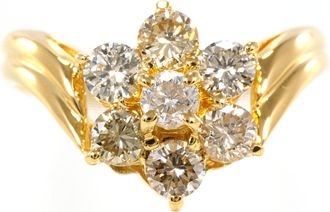 C&A Yellow Gold Yellow Gold (18K) Band Ring (Pre-Owned)