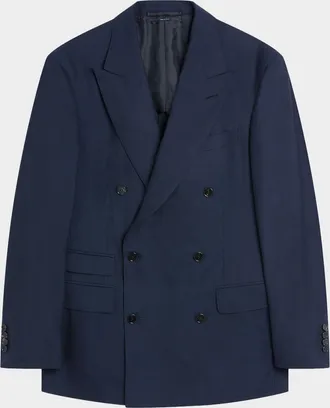 Dunhill Men & apos;s Wool Super 150s Cashmere Flannel Jacket