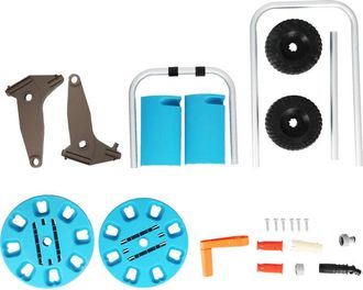 OEM Carro Portamangueras G1/2 Con Ruedas, Organizador Port&aacute;til Para Mangueras De Jard&iacute;n, C&eacute;sped Y Patio, Para Mangueras De Hasta 35 M