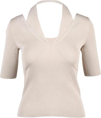 Miss Sixty Tops, Dames, Beige, M, Sottogiacca Stretch