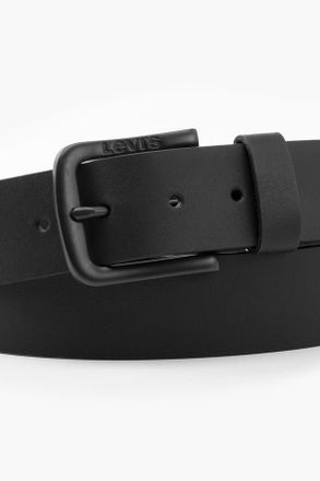 Levi's Cintur&oacute;n con hebilla met&aacute;lica Seine - Hombre - 100 - Negro / Regular Black