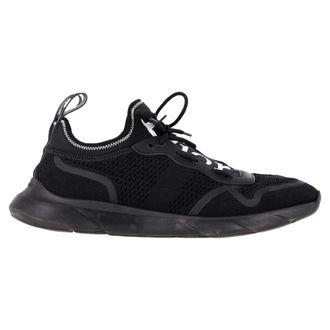 Dior Pre-owned Mens B21 Low Top Sneakers in Black Neoprene - Size 41.5 EU/IT