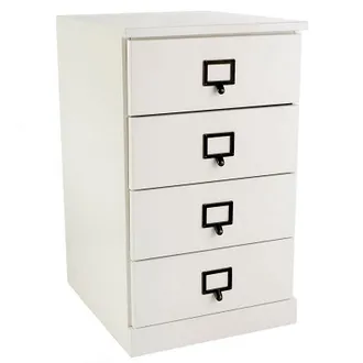 Ballard Designs 4-Drawer Cabinet - White - Ballard Designs